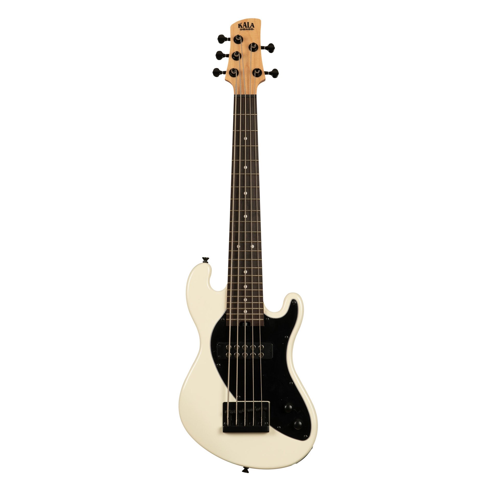 U-Bass Solid Body 5-String, Fretted Sweet Cream with Bag